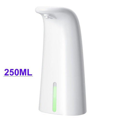 Automatic foam soap dispenser Stevvex 250ml white plastic touchless infrared on Tampa Home & Garden Store