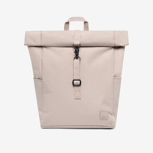 Roll Mini Backpack Ash with padded laptop sleeve by Lefrik USA, roll-top backpack on Tampa Home & Garden Store
