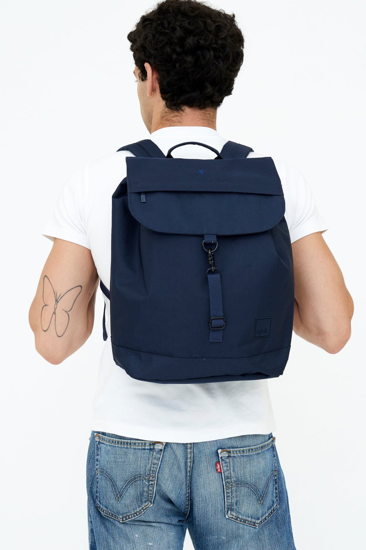 Kaut Backpack Navy with 19L laptop pocket by Lefrik USA on Tampa Home & Garden Store