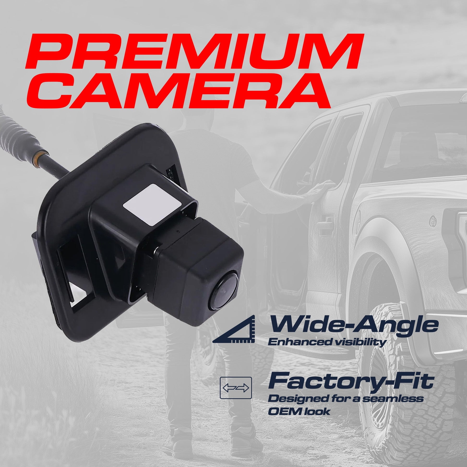 Nissan Maxima OEM backup camera by Master Tailgaters, 28442-9N00A/B, black housing on Tampa Home & Garden Store