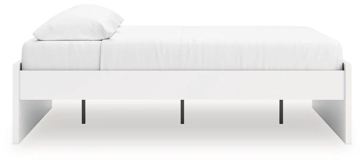 Onita Platform Bed, white storage bed by Unique Piece Furniture with a clean low-profile frame on Tampa Home & Garden Store