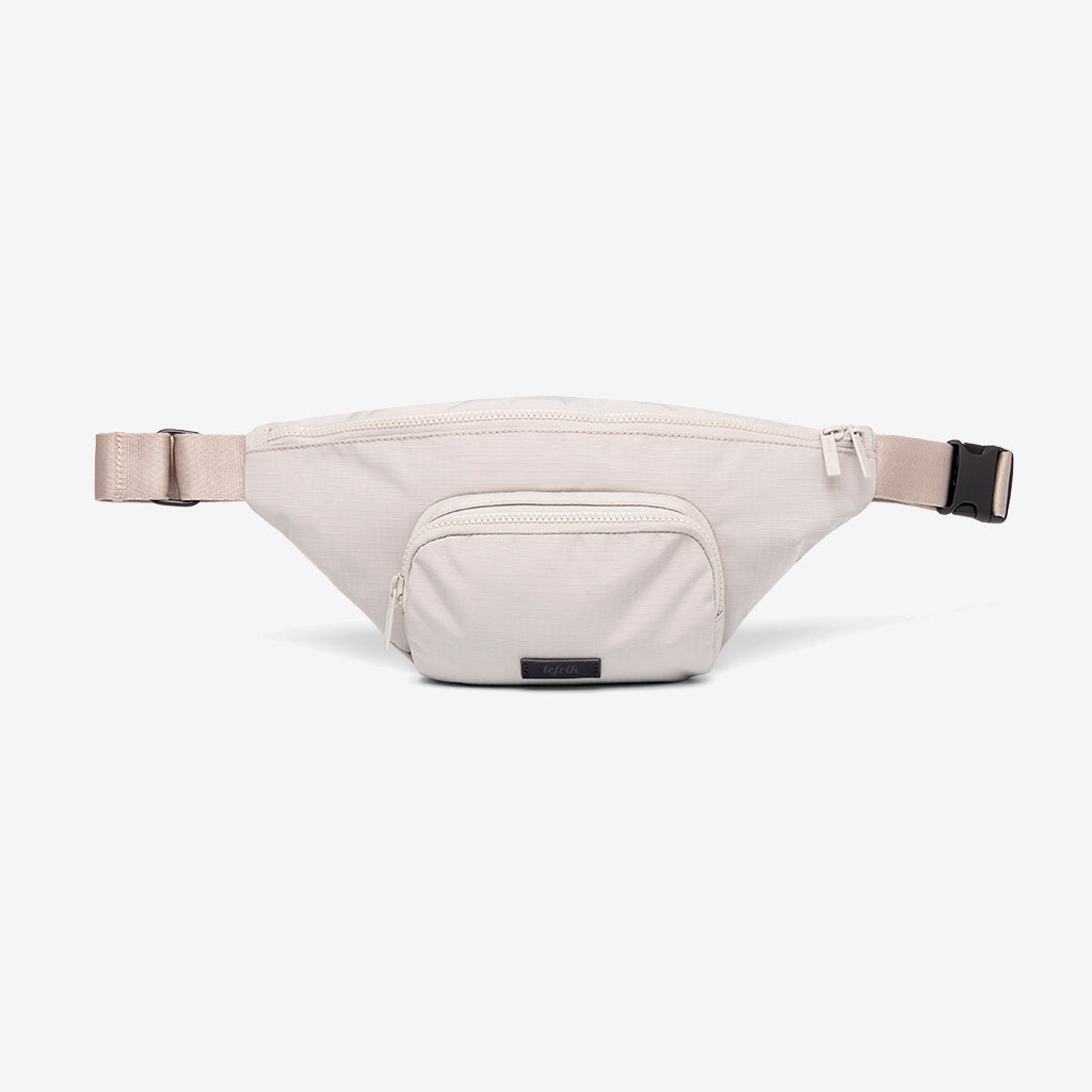 Urban Crossbody Bag beige Lefrik USA with front and main pockets on Tampa Home & Garden Store