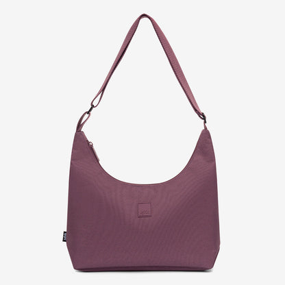 Bico Bag maroon crescent-shaped handbag by Lefrik USA on Tampa Home & Garden Store