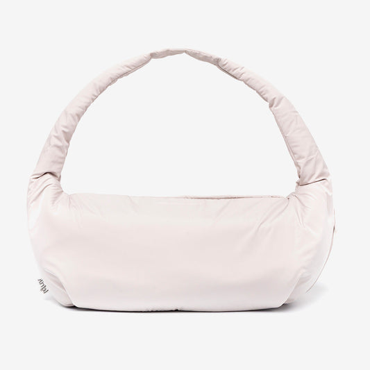 Shoulder bag Myra Bag Fossil Circular Handle in pale pink fabric by Lefrik USA on Tampa Home & Garden Store