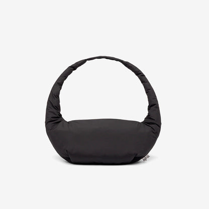 Myra Mini Bag Black with Circular Handle shoulder bag by Lefrik USA on Tampa Home & Garden Store