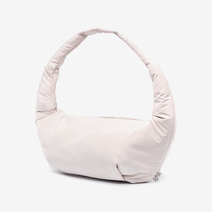 Myra Mini Bag Lefrik USA RPET quilted round-handle shoulder bag in pale pink on Tampa Home & Garden Store