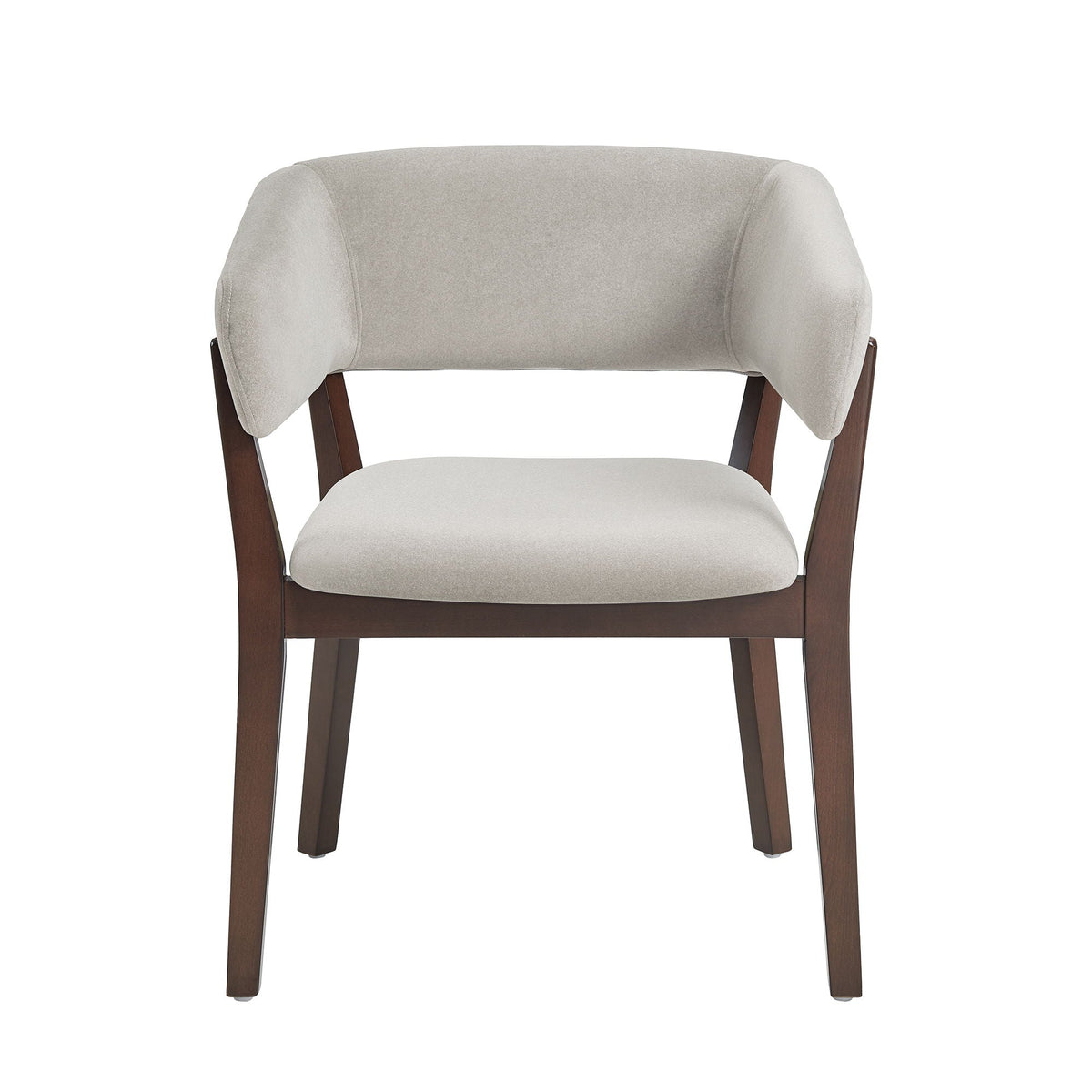 Blake Solid Beech Wood Modern Dining Armchair