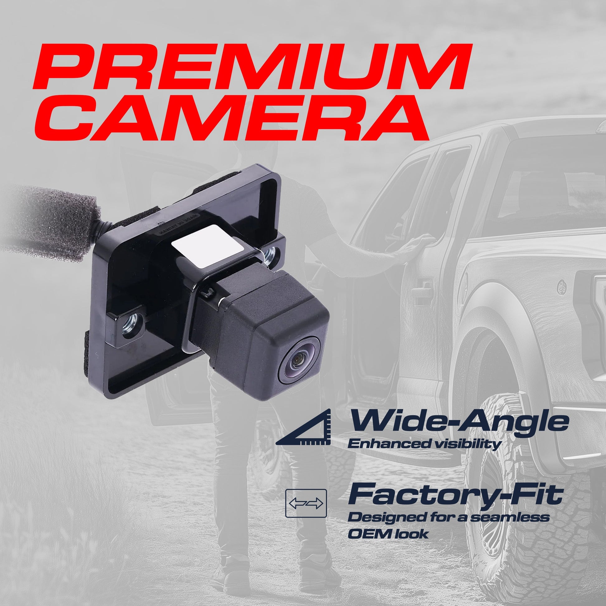 Master Tailgaters Nissan Murano OEM backup camera, black housing, wide-angle view on Tampa Home & Garden Store
