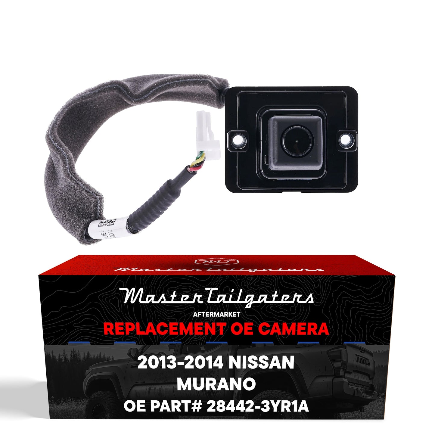 Master Tailgaters Nissan Murano 2013-2014 OEM backup camera, black housing, OE part 28442-3YR1A on Tampa Home & Garden Store