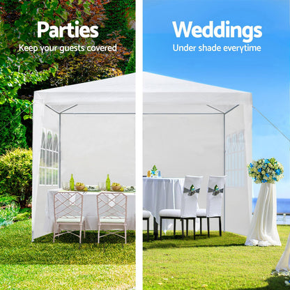10x20 Outdoor Garden Gazebo and Wedding Canopy
