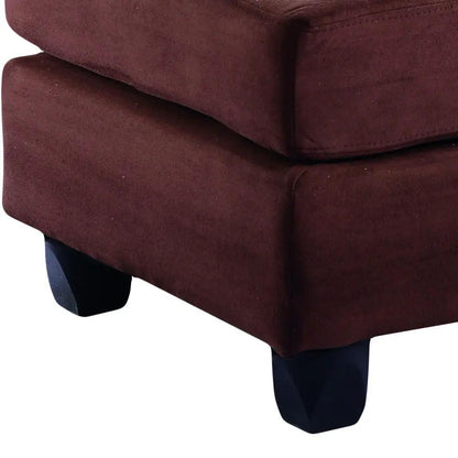 Chic Contemporary Storage Ottoman Tufted Cushion