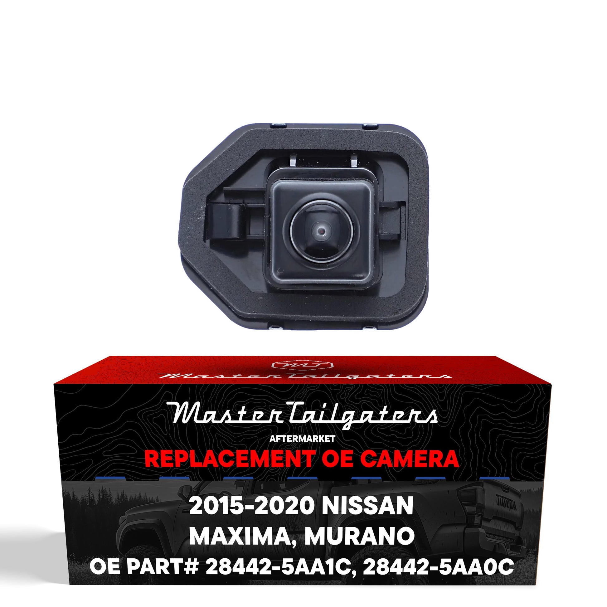 Master Tailgaters OE backup cam for Nissan Murano 2015-2020 & Maxima 2016-2020, black housing on Tampa Home & Garden Store