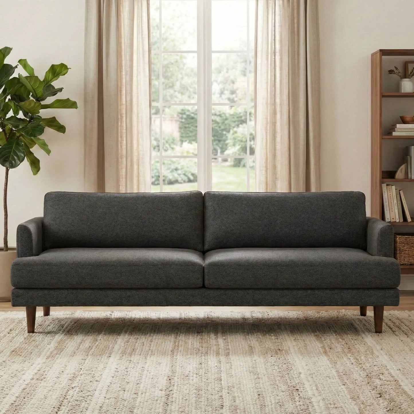 Livingston Upholstered Sofa with Premium Comfort