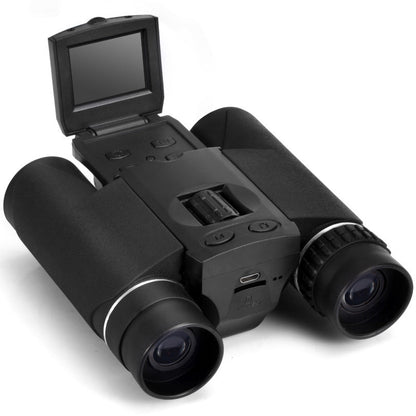 Digital HD Camera Binoculars by Sell My Stuff black compact binoculars with fold-out LCD screen on Tampa Home & Garden Store