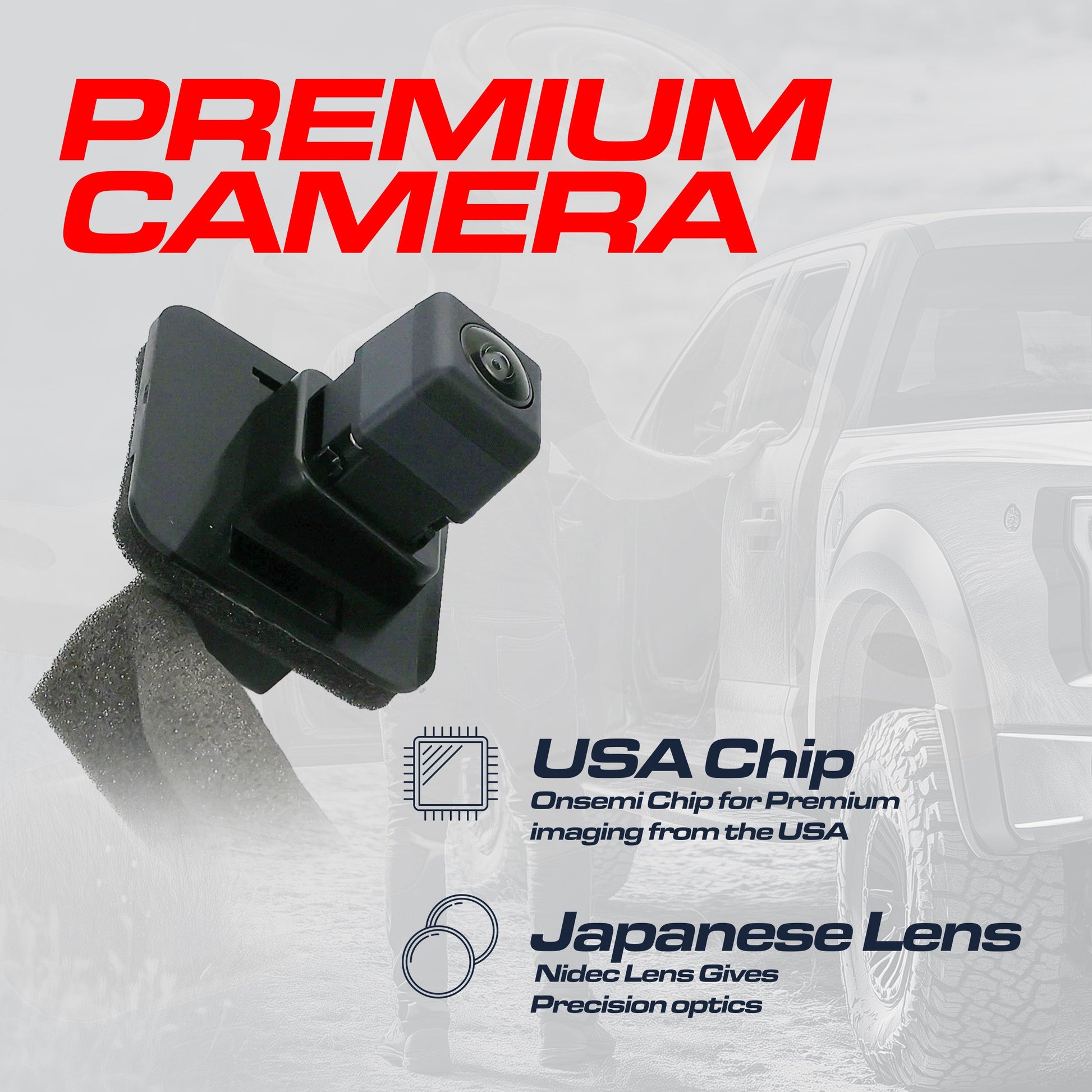 Nissan NV1500/NV Passenger Van left rear backup camera OEM replacement, black housing on Tampa Home & Garden Store