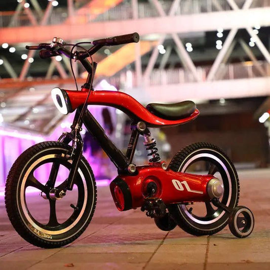 High Carbon Steel Kids Bike and Music Light Pedal
