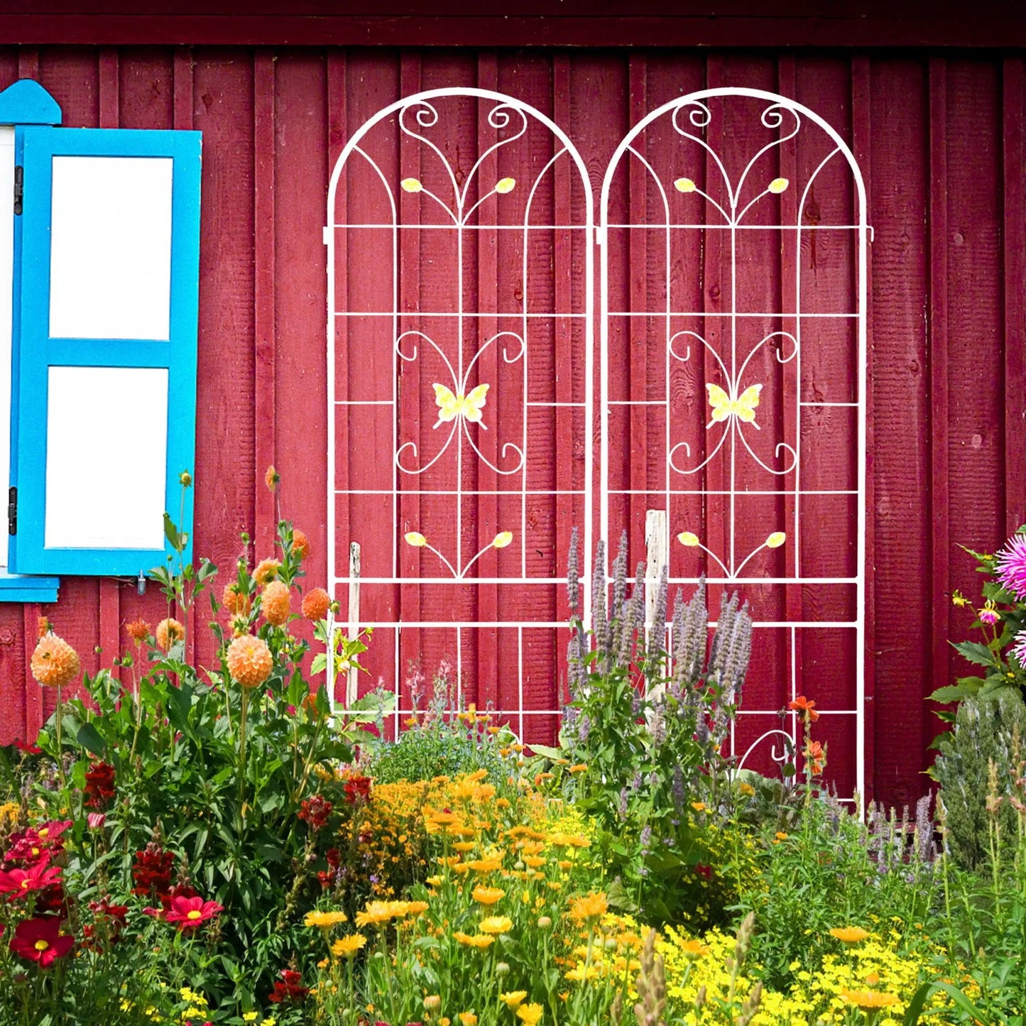 Garden Metal Trellis for Climbing Plants