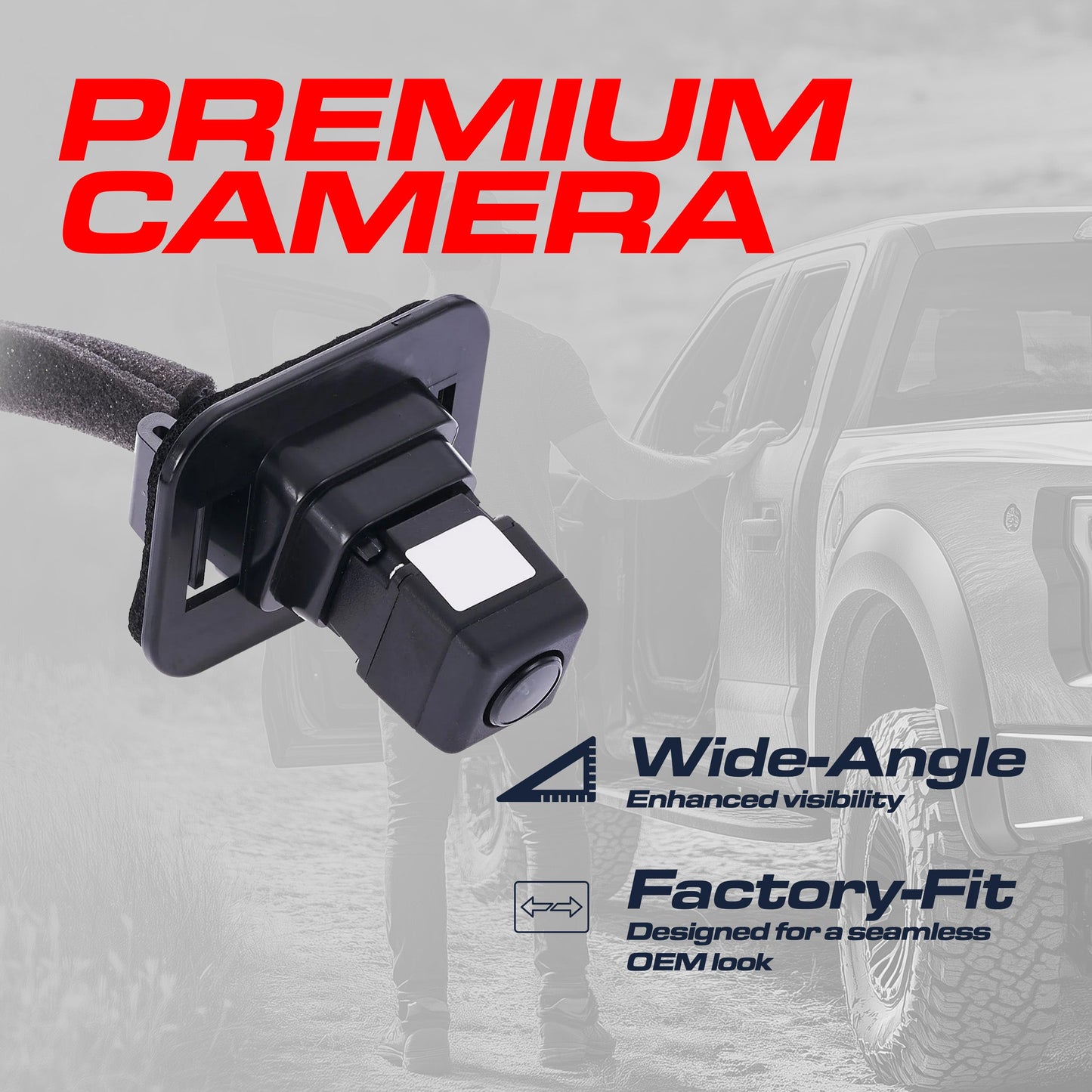 OEM backup camera for Nissan Pathfinder 2008-2010 by Master Tailgaters, black housing on Tampa Home & Garden Store