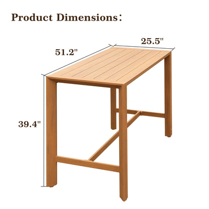 Sturdy And Weatherproof Outdoor Bar Table
