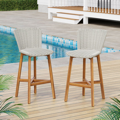 Lymington Patio Outdoor Bar Stool Set of 2
