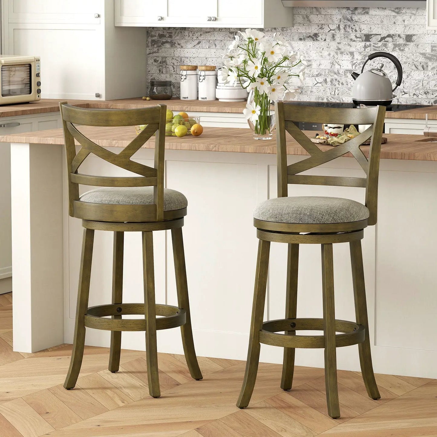 End Table With Charging Station and Usb Ports