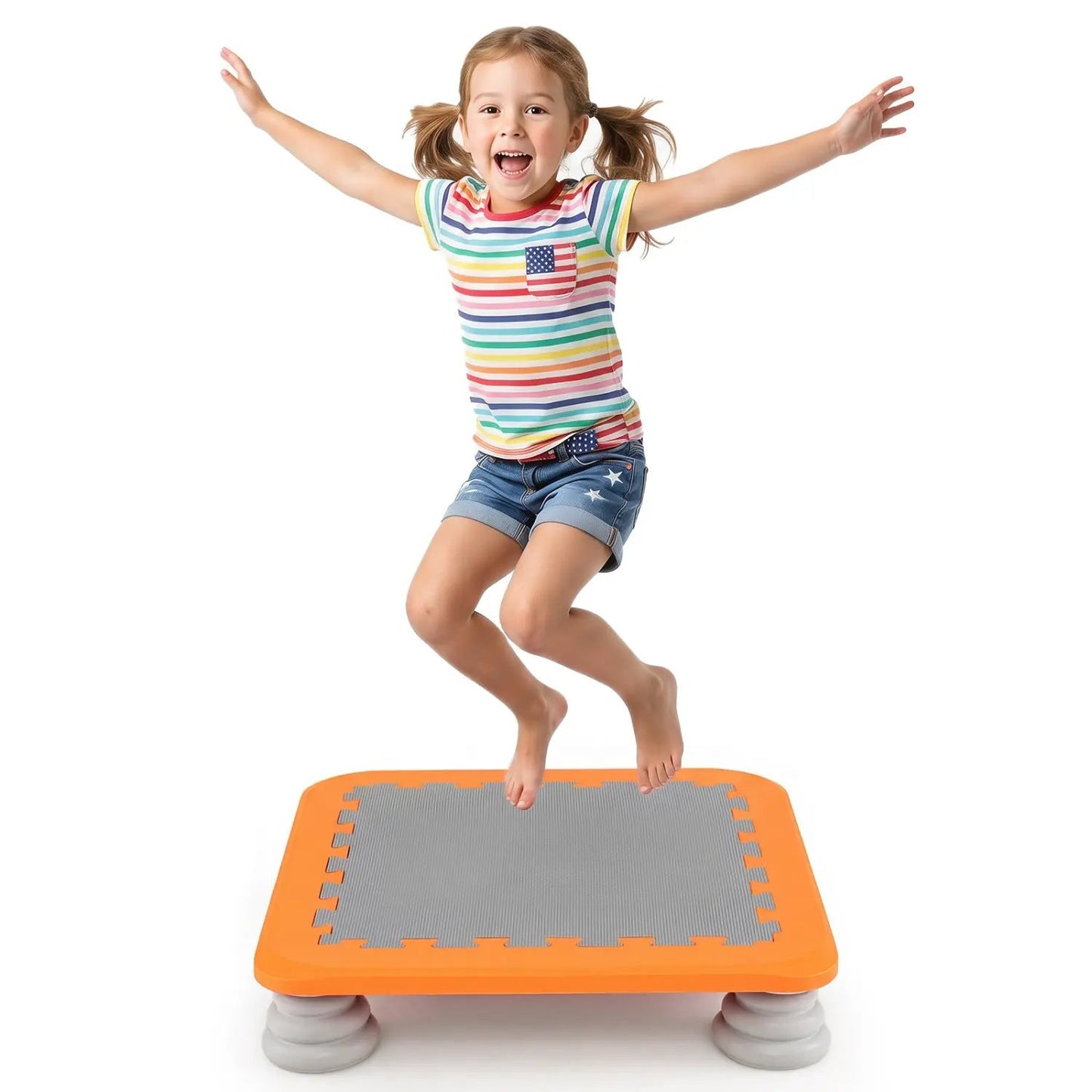 Kids Mini Trampoline 25 Inch With Non Slip Feet