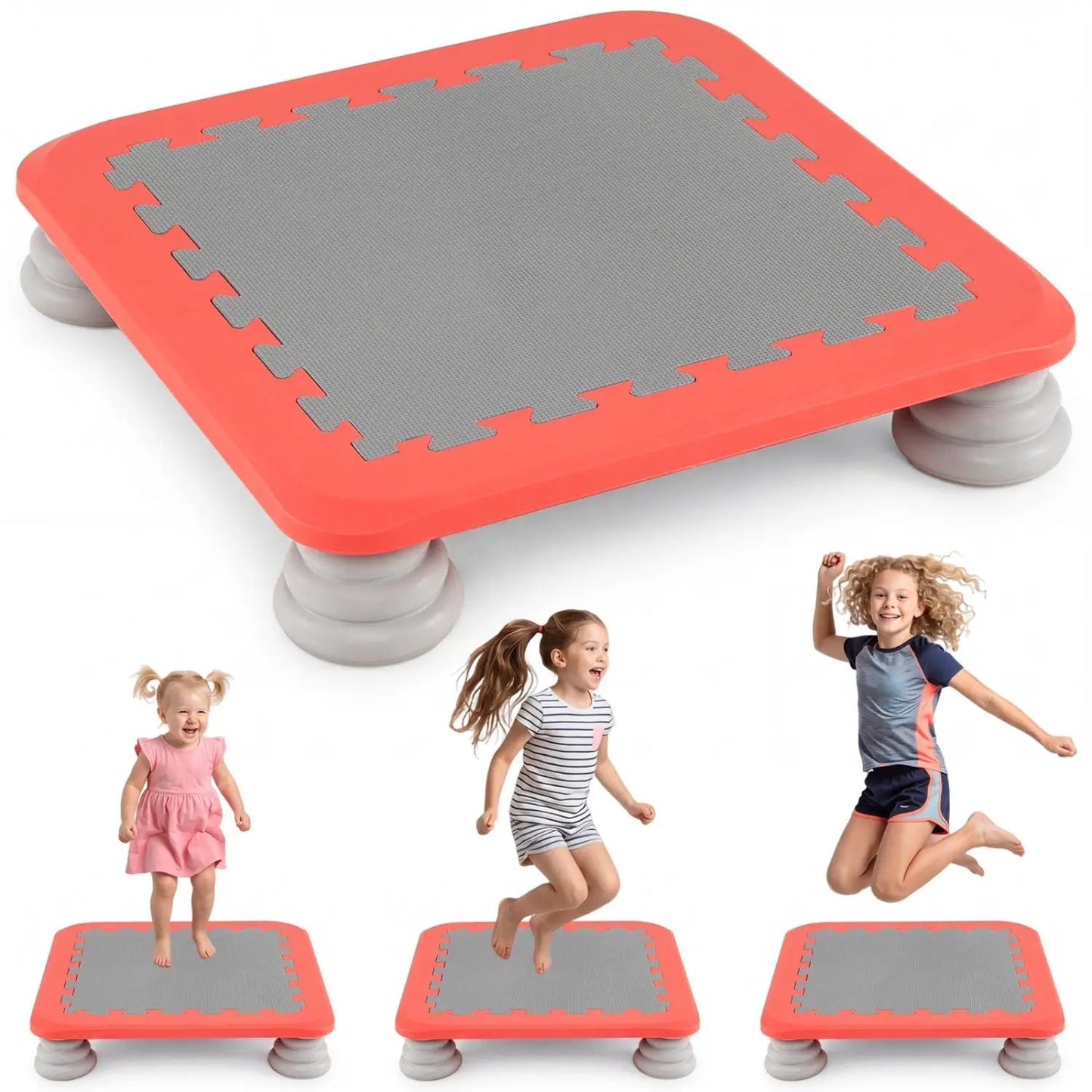 Kids Mini Trampoline 25 Inch With Non Slip Feet