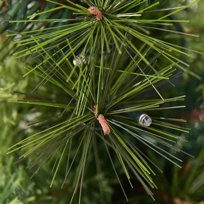 DirectDeals LED Christmas Tree branch with green pine needles and tiny pine cones on Tampa Home & Garden Store