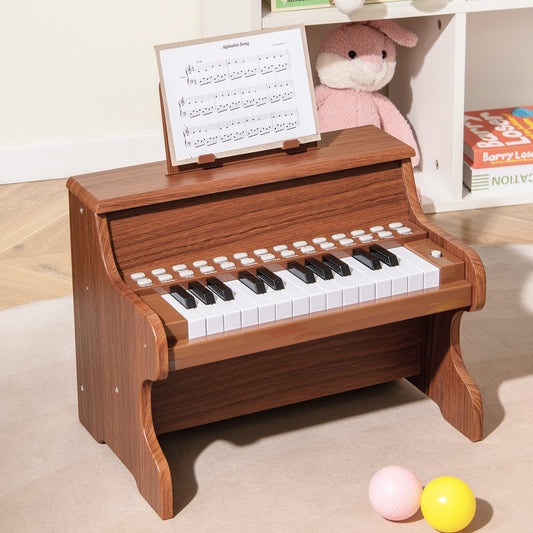 25 Keys Kids Piano Keyboard with Adjustable Speed and Teaching Mode - Tampa Home & Garden Store