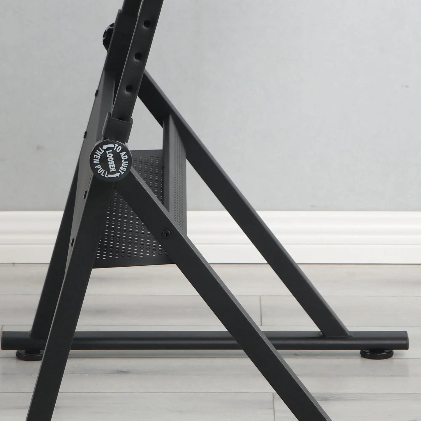 Adjustable Glass Drafting Table with Chair
