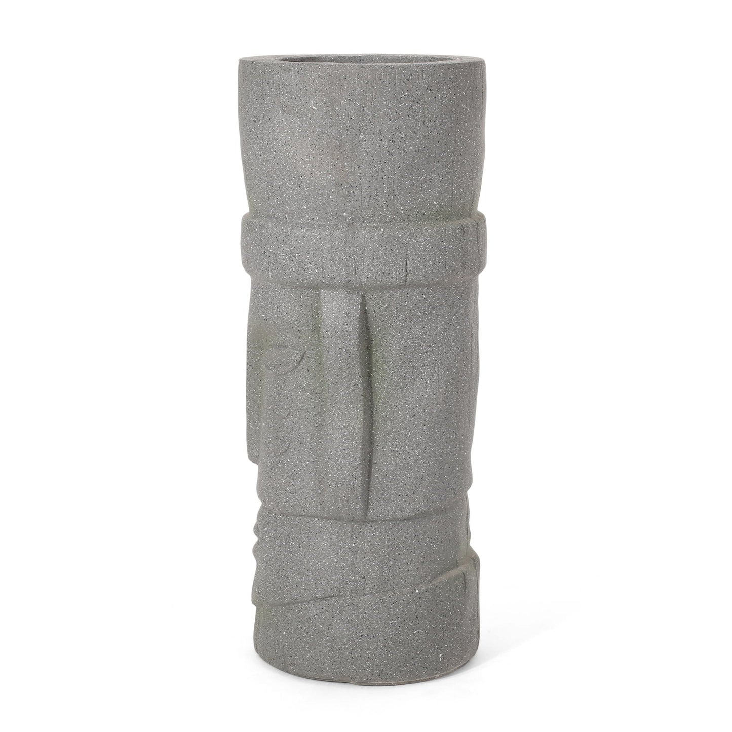Classic Flower Planter stone gray magnesium oxide material on Tampa Home & Garden Store