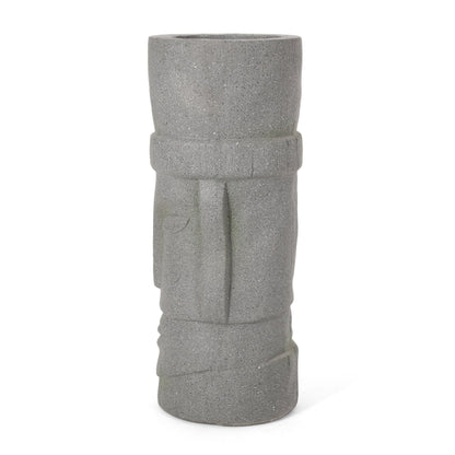 Classic Flower Planter stone gray magnesium oxide material on Tampa Home & Garden Store