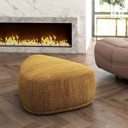 Pebble Rounded Triangle Cocktail Ottoman Durable