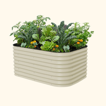 26" Tall 6 In 1 Medium Modular Metal Raised Garden Bed Kit - Tampa Home & Garden Store