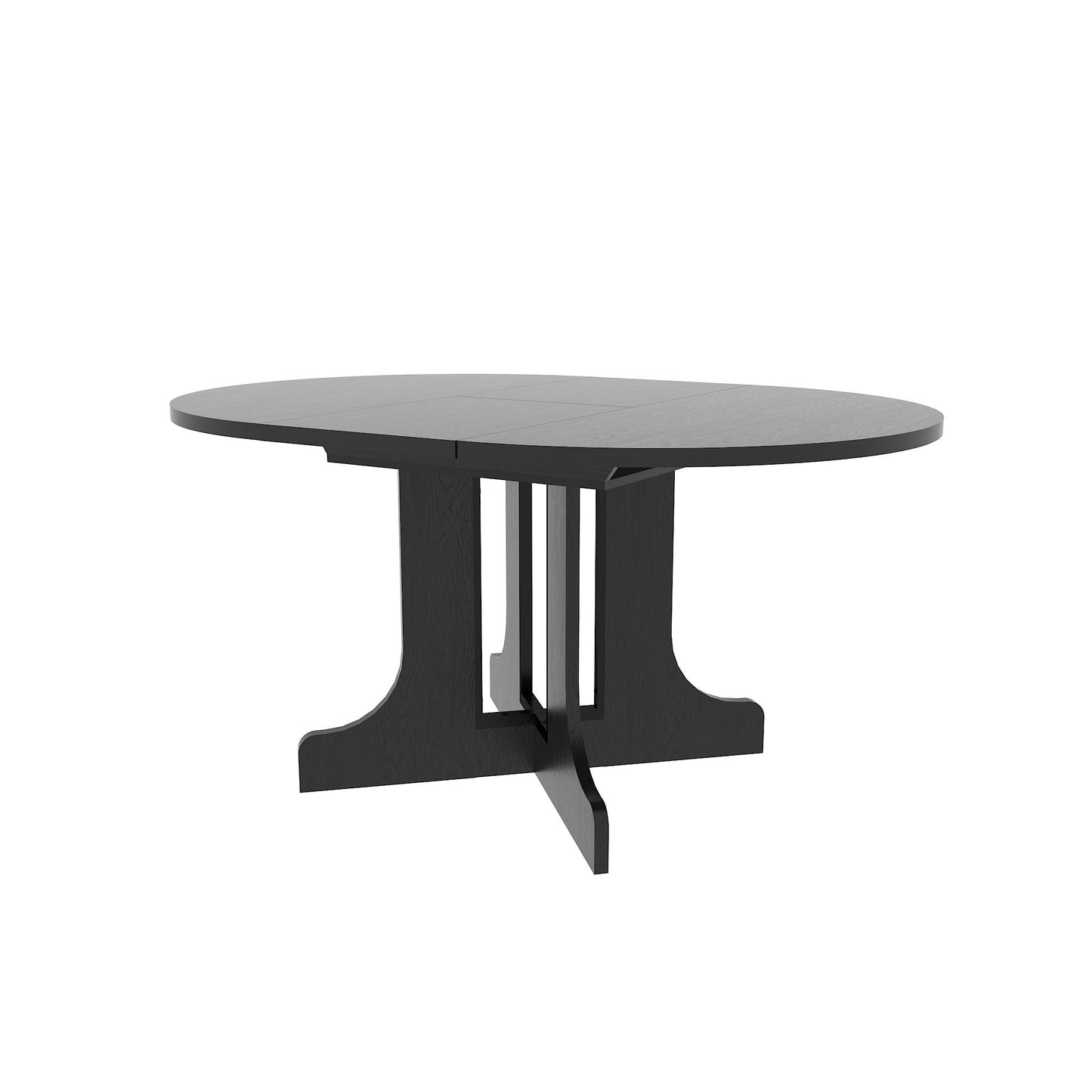 Farmhouse and Expandable Oval Dining Table