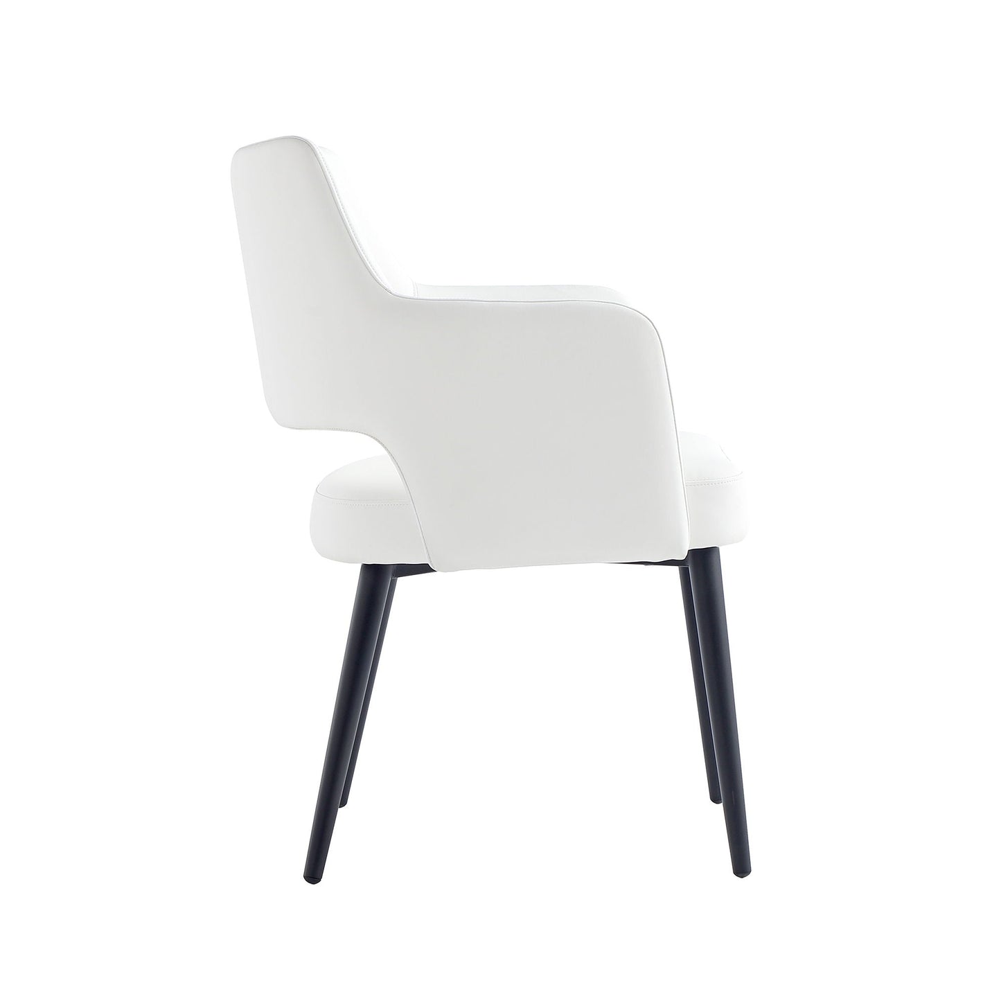 Modern Tremont Dining Armchair and Steel Frame