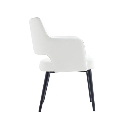 Modern Tremont Dining Armchair and Steel Frame
