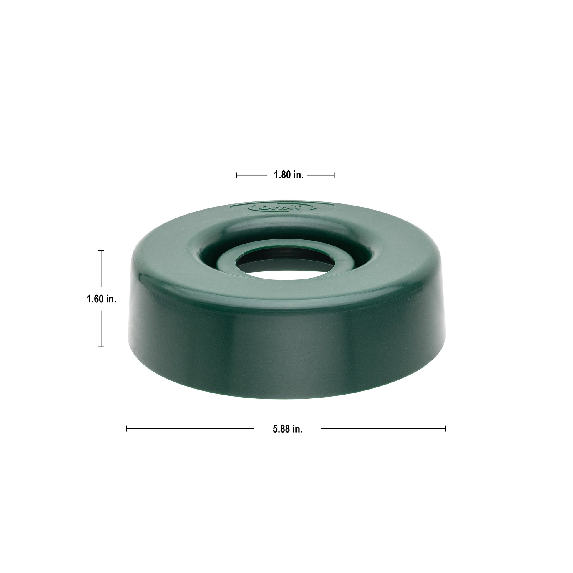 Sprinkler Guard Donut 5-inch, green Orbit Irrigation underground sprinkler accessory on Tampa Home & Garden Store