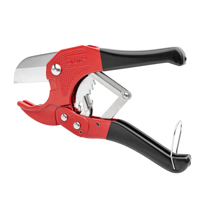 PVC and Poly Pipe Cutter Set Orbit Irrigation red handle with black grips on Tampa Home & Garden Store