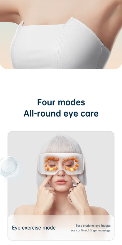 New Arrival Dry Eye Massage And Heating Steam Eye Massage Equipment Vibration Electric Eye Steam Massager - Tampa Home & Garden Store
