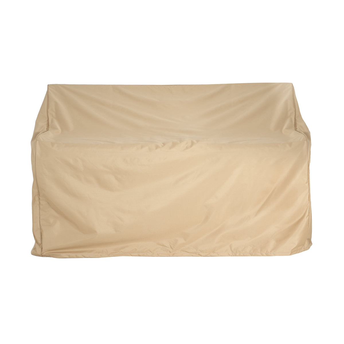 Shield Outdoor Loveseat Sofa Cover Beige by HouseOfZazla for outdoor furniture covers on Tampa Home & Garden Store