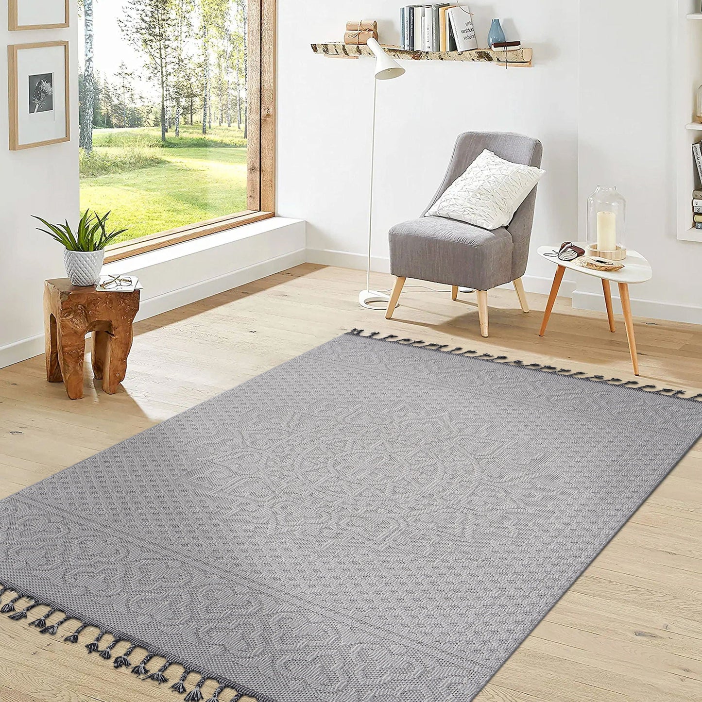 Guros Medallion Indoor and Outdoor Area Rug