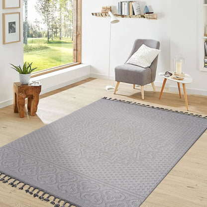 Guros Medallion Indoor and Outdoor Area Rug
