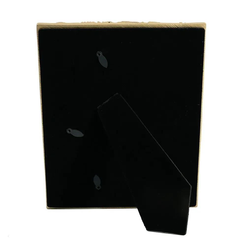 Photo Frame Set of 2 Gold Finish For Desk Hallway