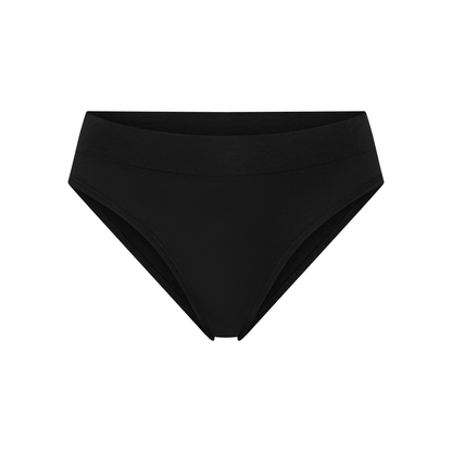 Cheeky Tanga briefs in black organic cotton on Tampa Home & Garden Store