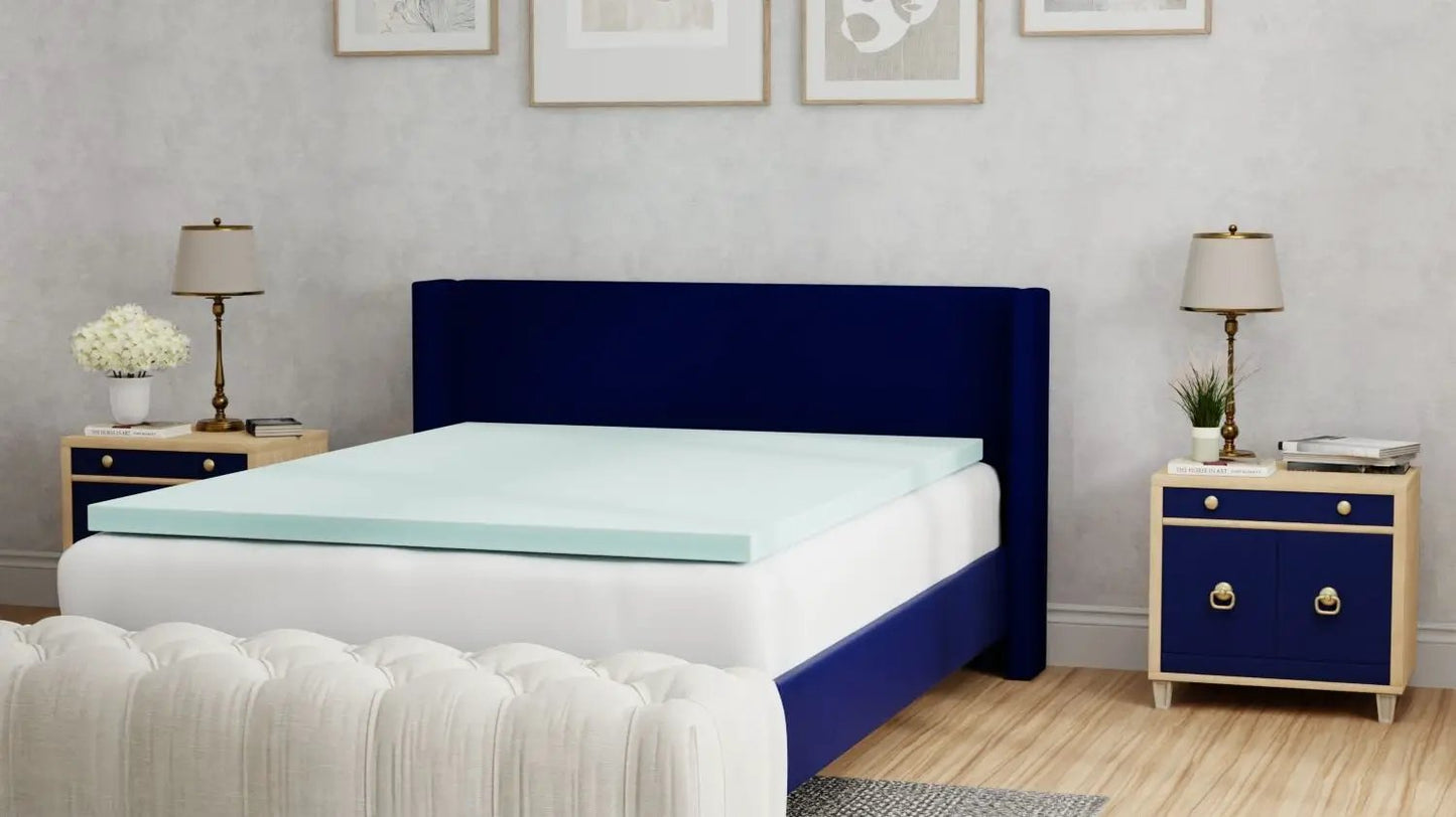 Gel Plush Memory Foam Mattress Topper 3 Inch