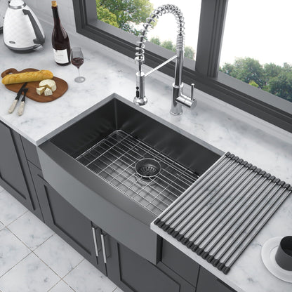 Farmhouse Apron Front Stainless Steel Sink