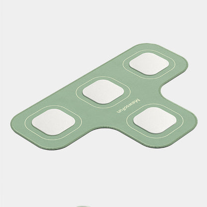 Green four-button pet communication pad with white touch panels for dog and cat training on Tampa Home & Garden Store