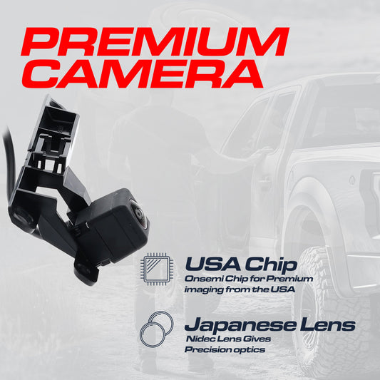 Nissan Rogue Type 2 OEM backup camera in black plastic by Master Tailgaters on Tampa Home & Garden Store