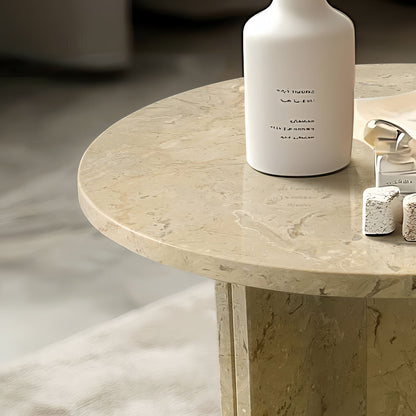 Luxury Marble Coffee Table With Unique Veining
